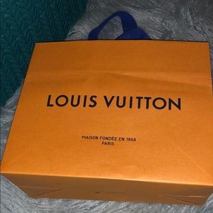 Empty Louis Vuitton Paper shopping bag